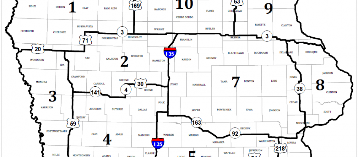 Iowa-Deer-Hunting-Zones-Map